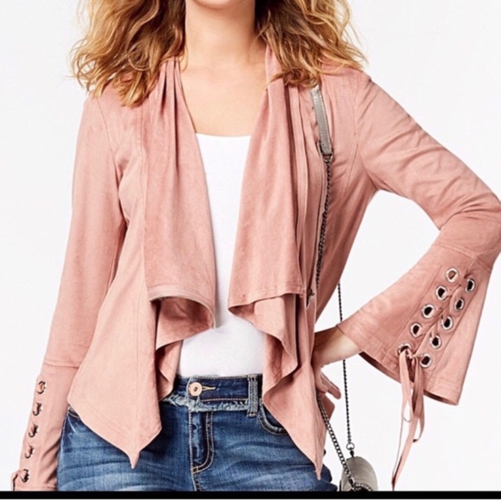 Faux suede ROSE Jacket - INC International 🌺